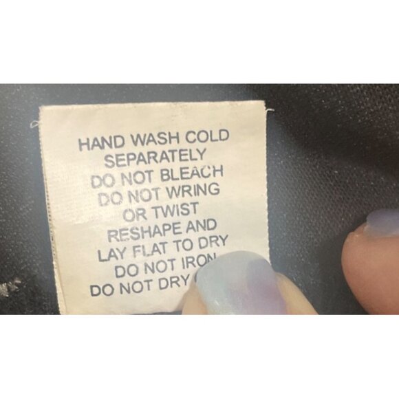 Womens Y2K Black Sleeveless Velvet Top With Floral Pattern & Cowl Neck L Retro W - Picture 5 of 5